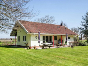 Detached house with large enclosed garden playground equipment and covered terrace